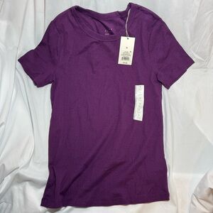 A new day medium purple shirt. NWTs.